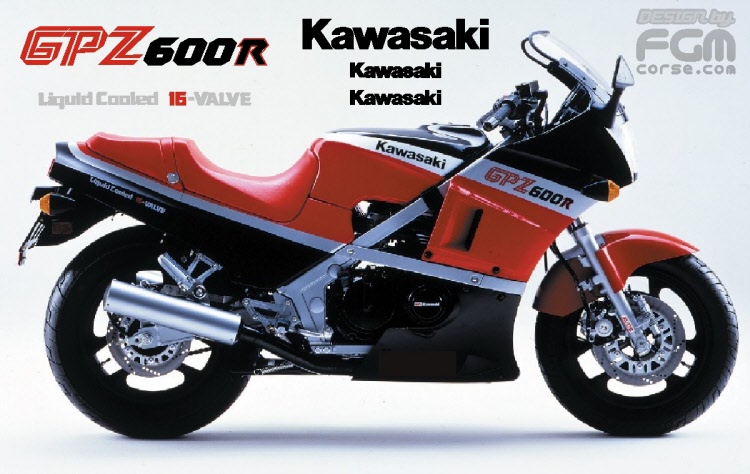 Kawasaki ninja gpz 600 r new arrivals