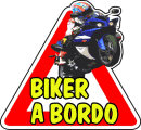biker a bordo